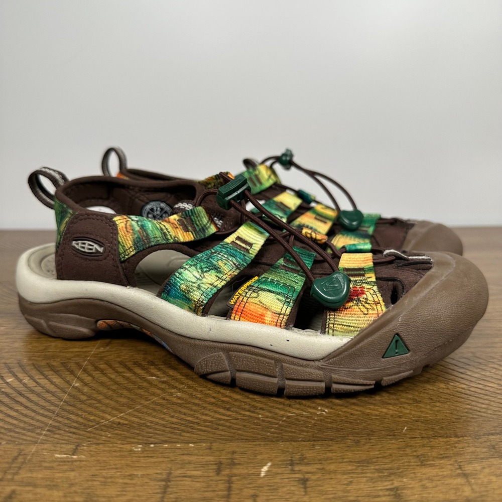 Keen Newport H2 Jerry Garcia Banyan Tree Mens 7.5 Sandals Grateful Dead Collab